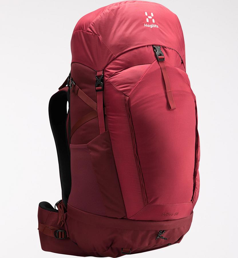 Haglöfs Mens Ströva 55 Hiking Backpack Red New Zealand 87619ZRNG